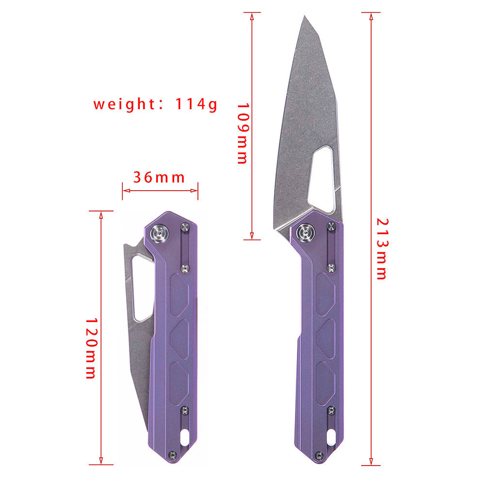 TACRAY Frame Locking Folding Knife